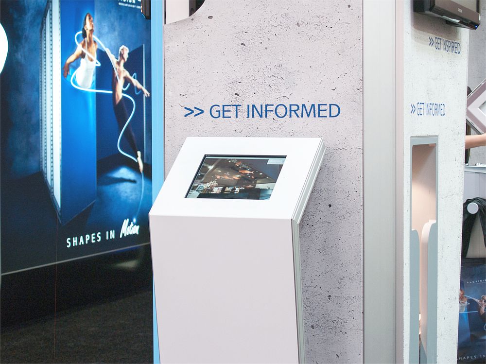 Ipad standaard - Beursstand inrichting