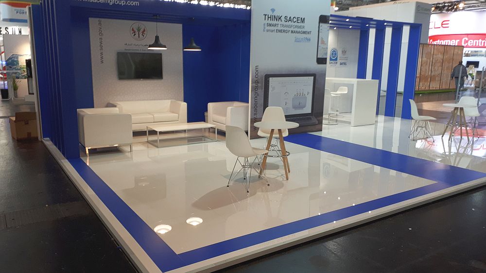 Beursvloer - Beursstand inrichting