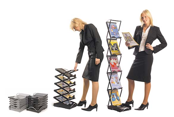 Folderrek - beursmateriaal