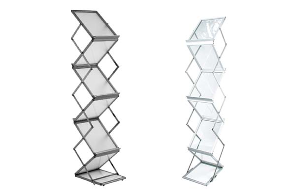 Folderrekken - beursmateriaal