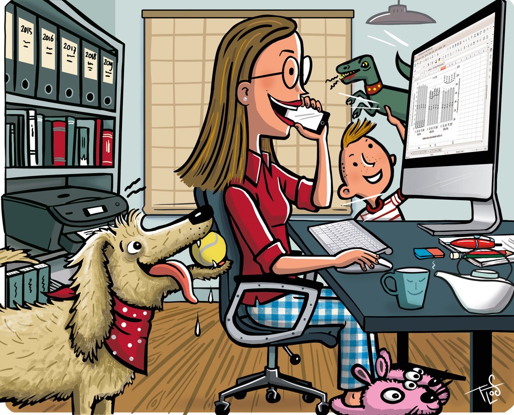 Maatwerk in uw interieur. Beaufair zorgt voor uw ideale thuiswerkplek.